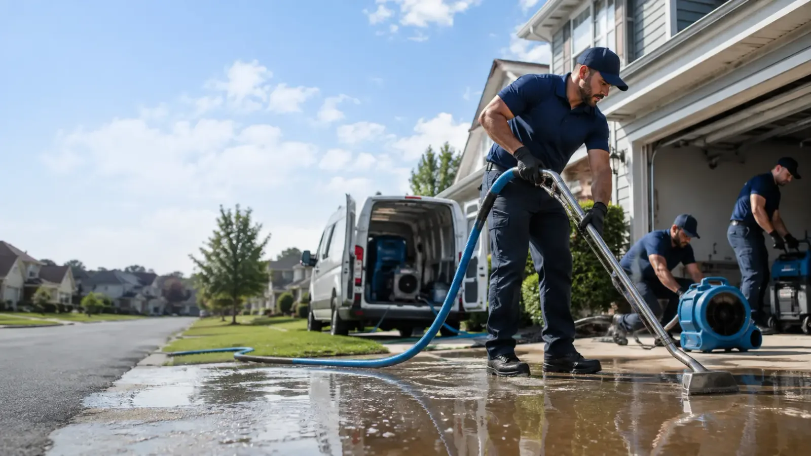 Flood Damage Restoration in Blacklick, OH